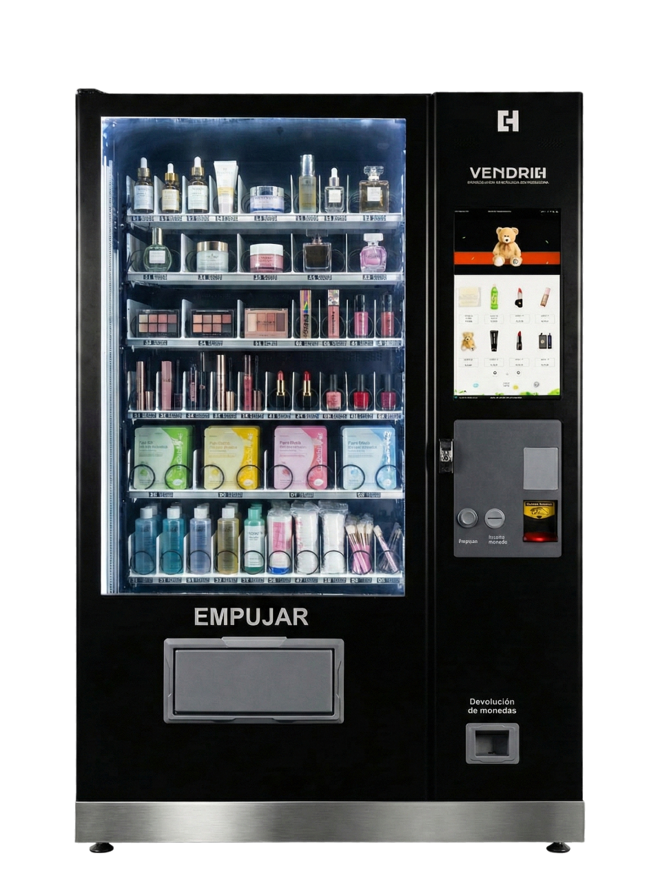 Máquina expendedora con elevador ideal para productos delicados