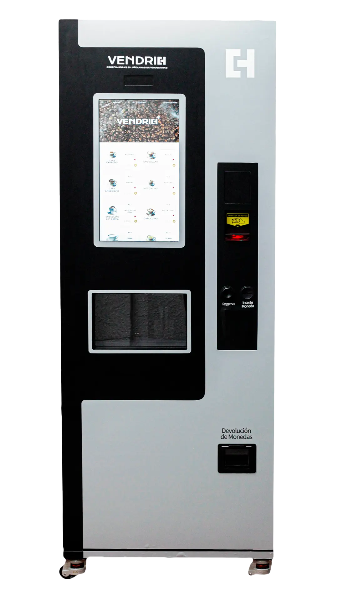 Máquina expendedora de café en grano